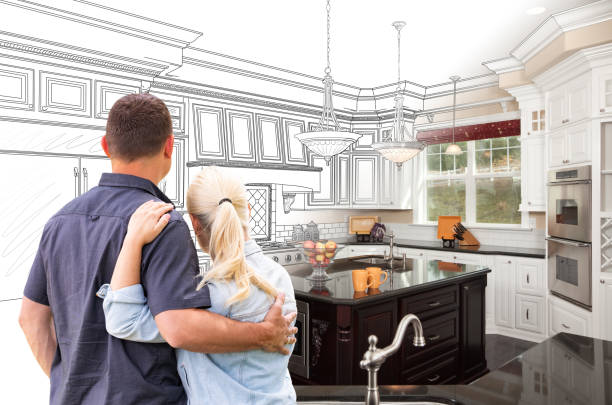 Professional Cabinet Refacing technician working in Bristol, WI